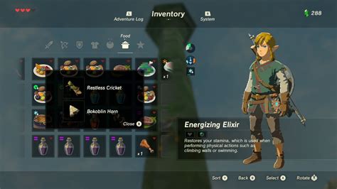 how to make stamina elixir botw.